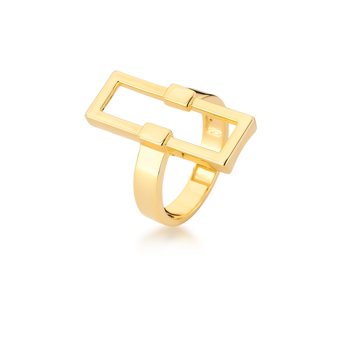Geometric Open Rectangle Ring