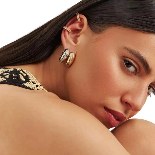 Hooe earrings with Zirconia