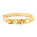 Interlaced Bracelet with Crystals and Zirconia