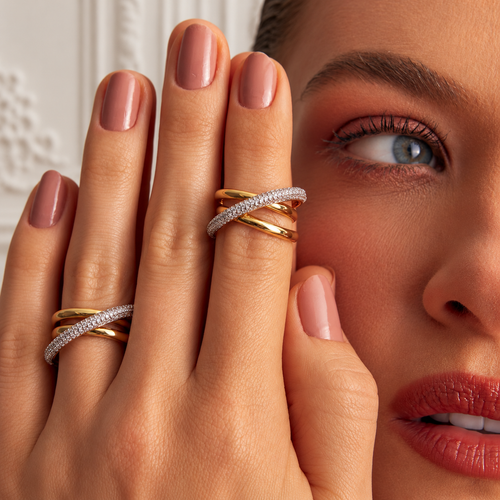 Infinity Pavé Ring
