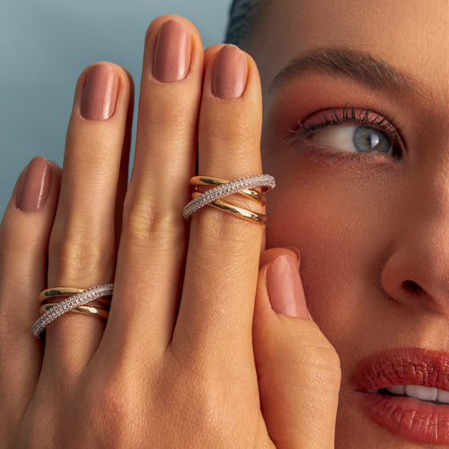 Infinity Pavé Ring