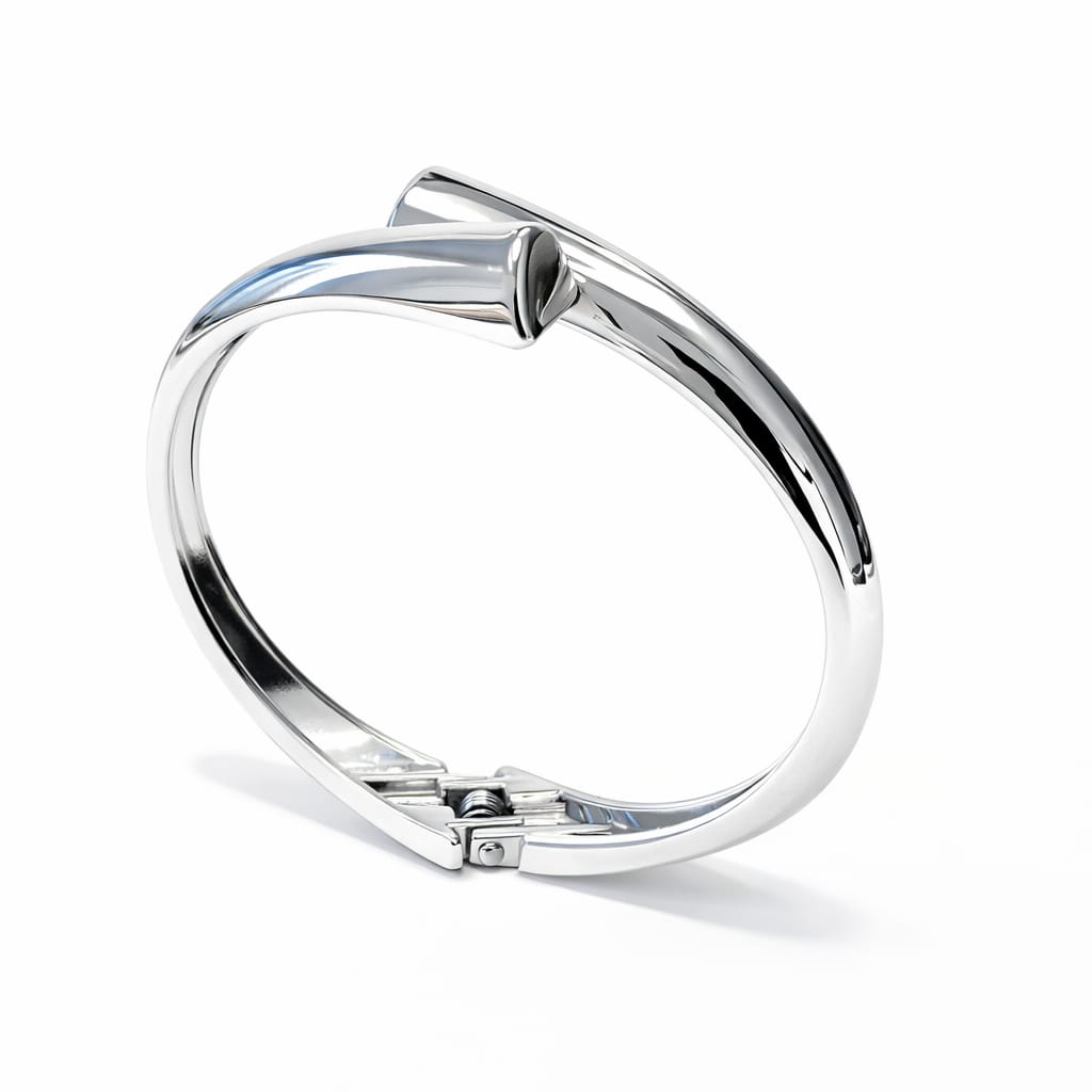 Silver minimalist bracelet