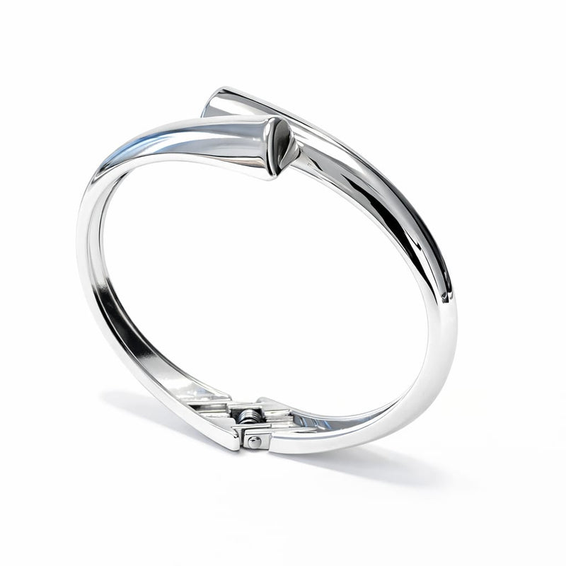 Silver minimalist bracelet