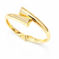 Minimalist bracelet plated in 18k gold