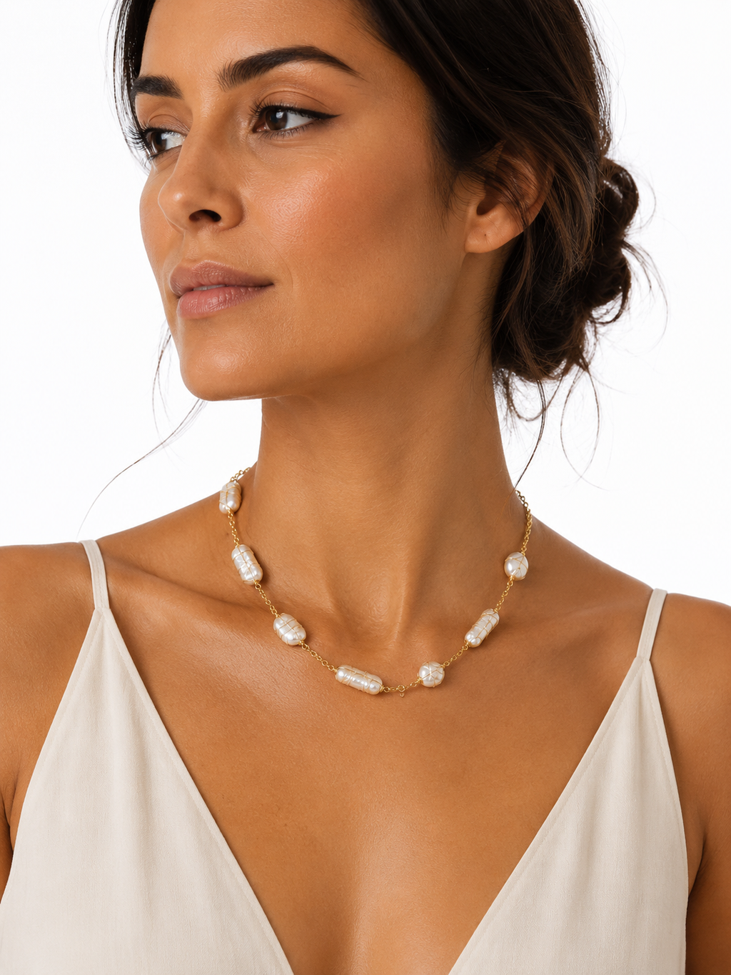 Barok Parel Handgemaakte Ketting